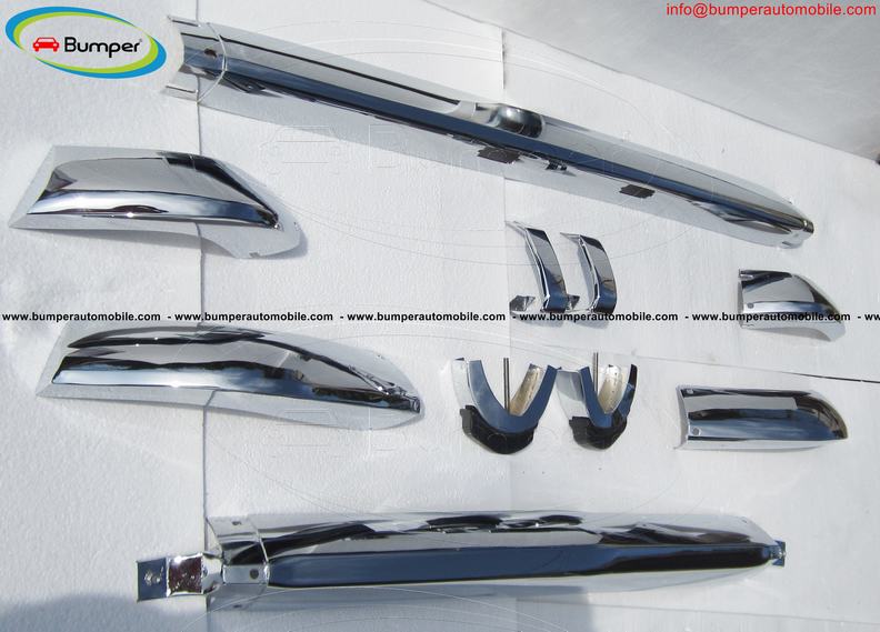 Stainless Steel Bumper Set for the BMW 2002 Year 1968-1971