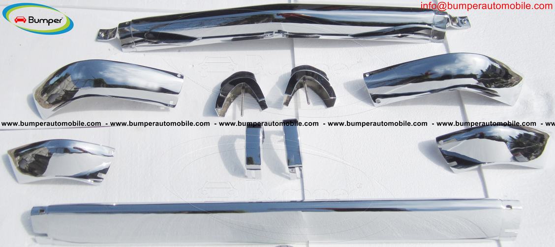 Stainless Steel Bumper Set for the BMW 2002 Year 1968-1971