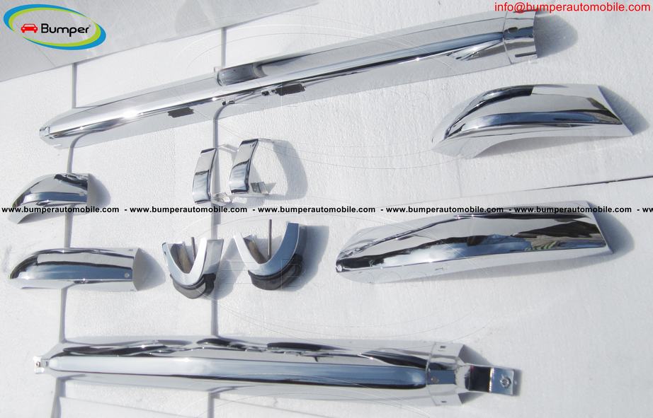 Stainless Steel Bumper Set for the BMW 2002 Year 1968-1971