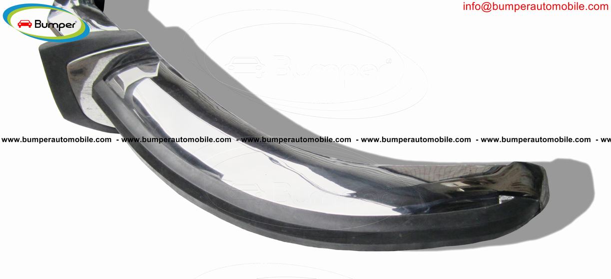BMW E9 bumper Stainless steel Polished