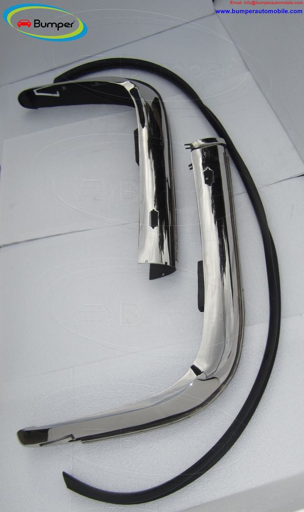BMW E9 bumper Stainless steel Polished
