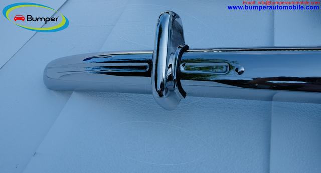 Stainless Steel Bumper Set for the Volkswagen Beetle Split Bumper  1930 – 1956