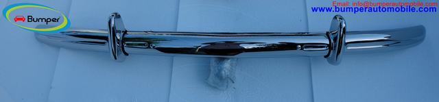 Stainless Steel Bumper Set for the Volkswagen Beetle Split Bumper  1930 – 1956
