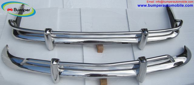 Stainless Steel Bumper Set for the VW Karmann Ghia US type bumper (1955 – 1966)