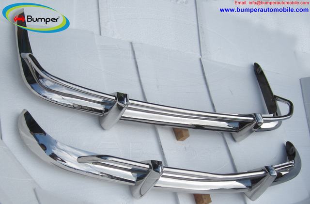 Stainless Steel Bumper Set for the VW Karmann Ghia US type bumper (1955 – 1966)