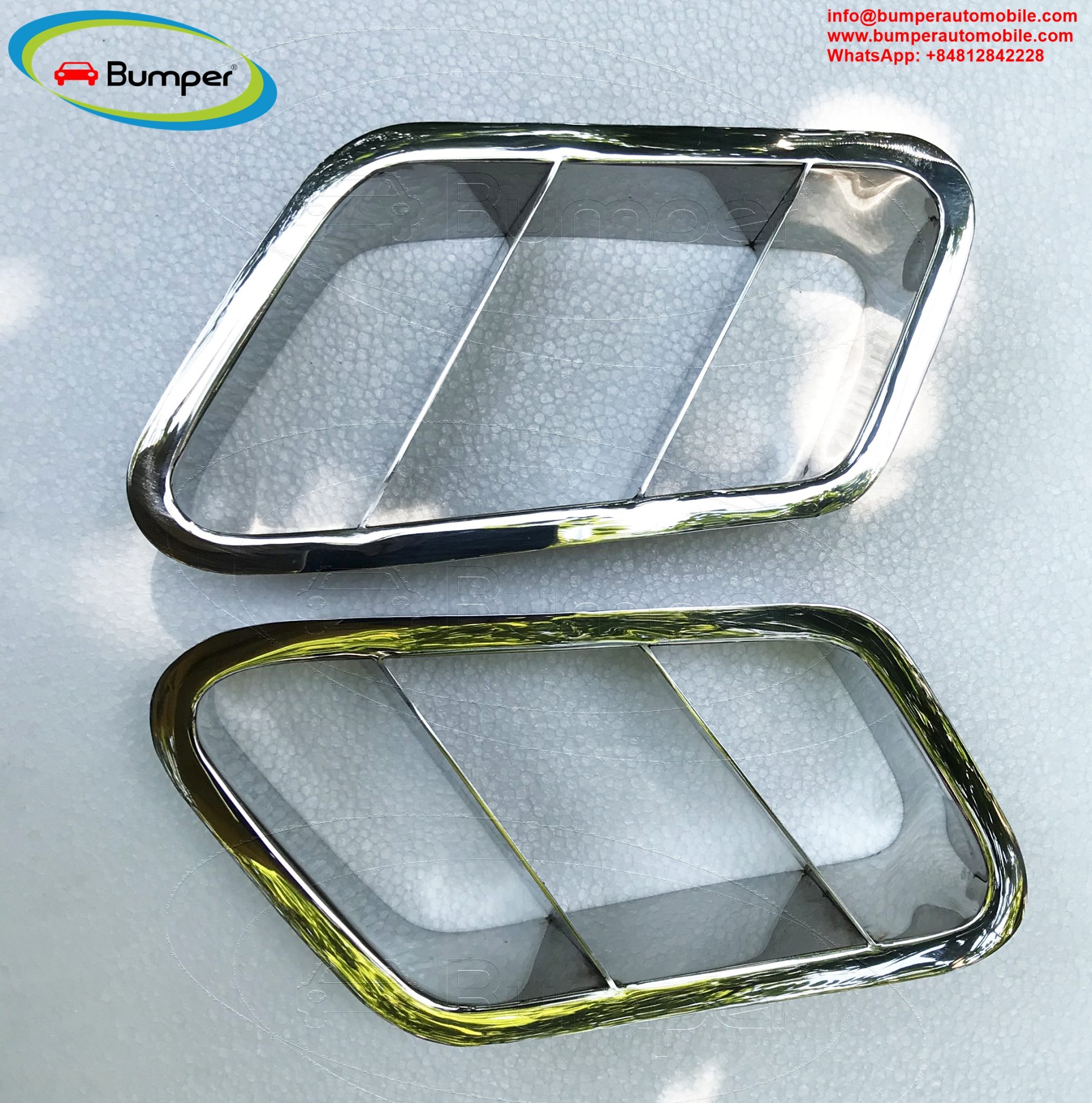 Ferrari 250 California spyder windbreak by stainless steel