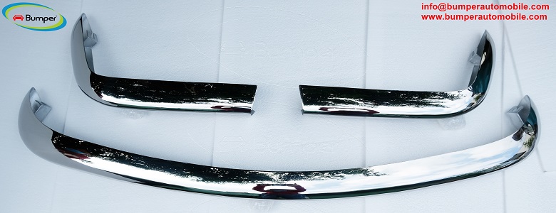 Fiat 124 Spider bumper (1966–1975) in stainless steel