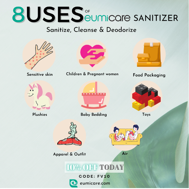Eumi 3-in-1 Sanitizer Protect Your Health Skin Stay Close to Nature with Eumi