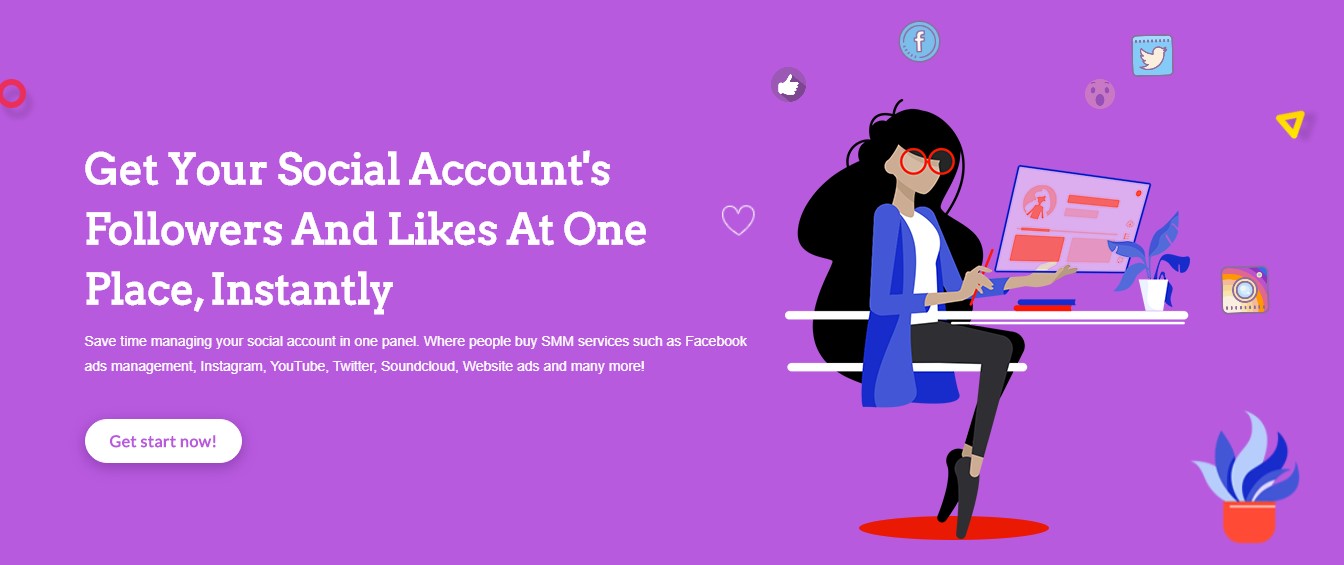 Social network traffic, Facebook likes, Youtube subscribers and followers at low price