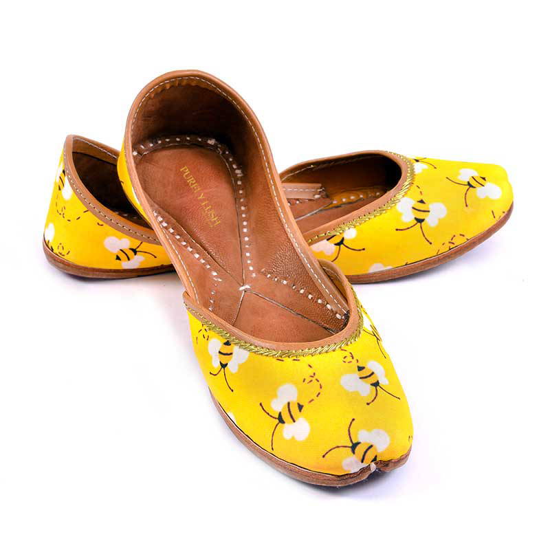 Purely Lush | Buy Handcrafted Ladies Juttis & Kolhapuri Chappals Online