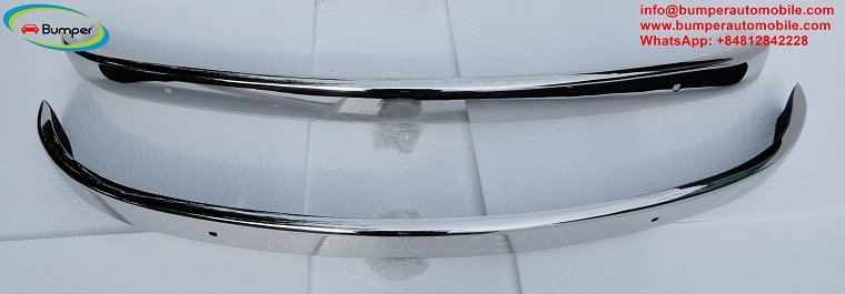 Fiat 500 bumper by 304 stainless steel Year 1957-1975