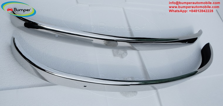 Fiat 500 bumper by 304 stainless steel Year 1957-1975