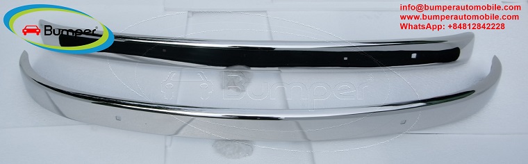 Fiat 500 bumper by 304 stainless steel Year 1957-1975