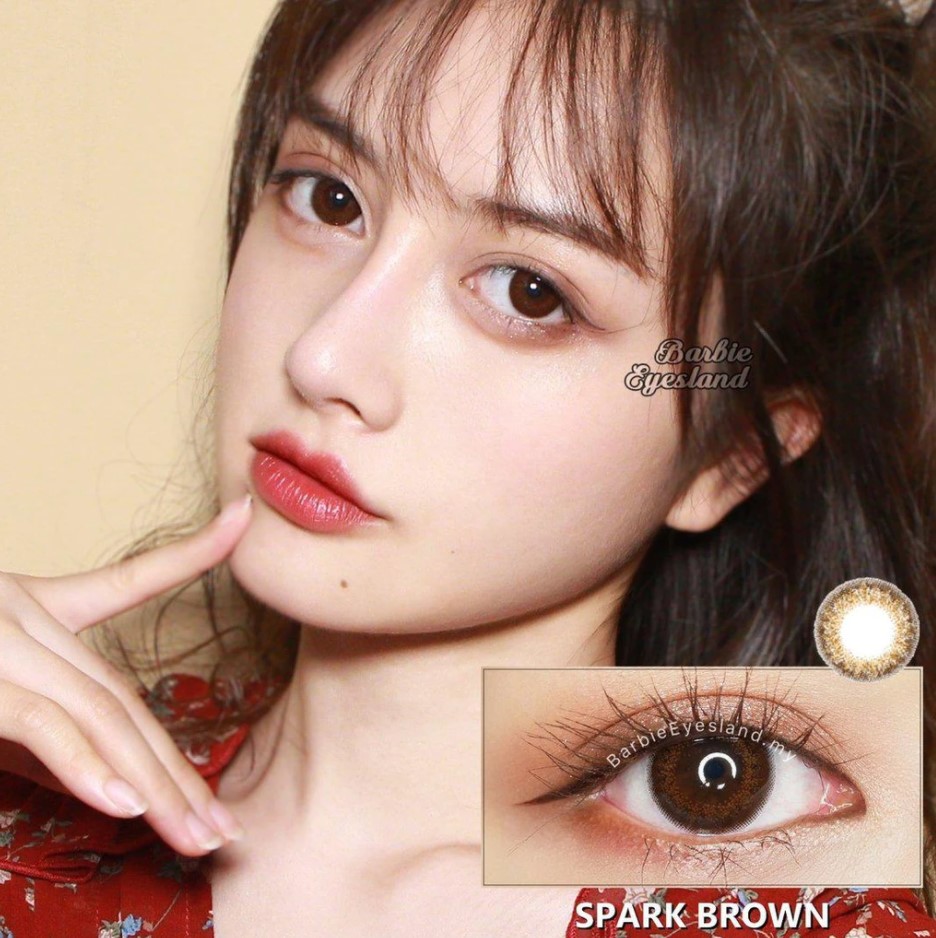 OH MY SPARK BROWN 14.5MM CONTACT LENS