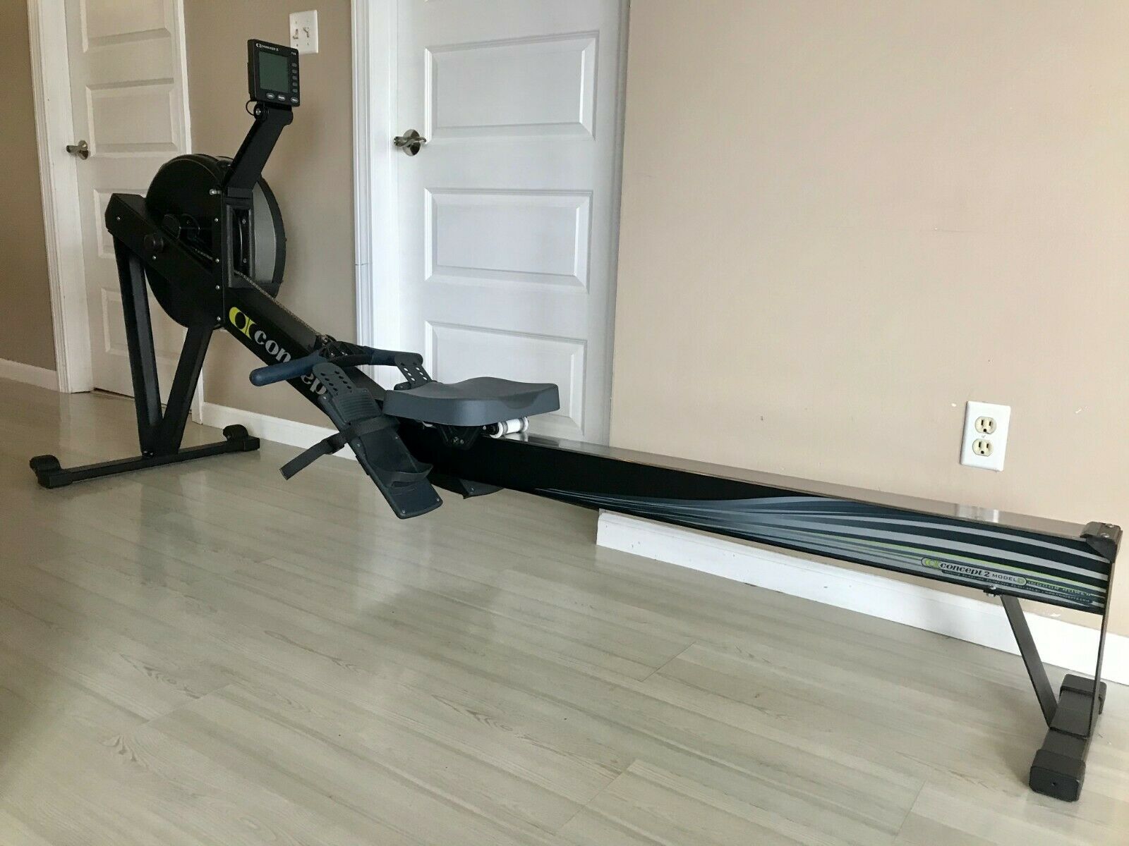 The concept 2 Rowing machine model D PM5
