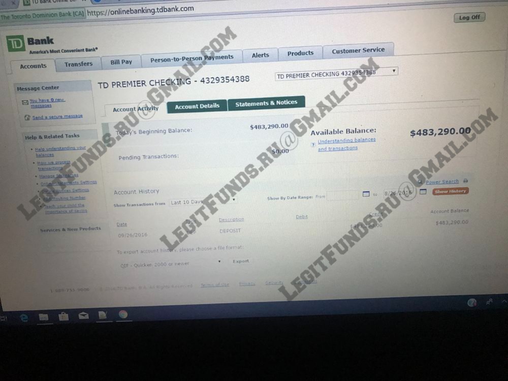 BANK TRANSFER, CC TOPUP AND WESTERN UNION TRANSFER