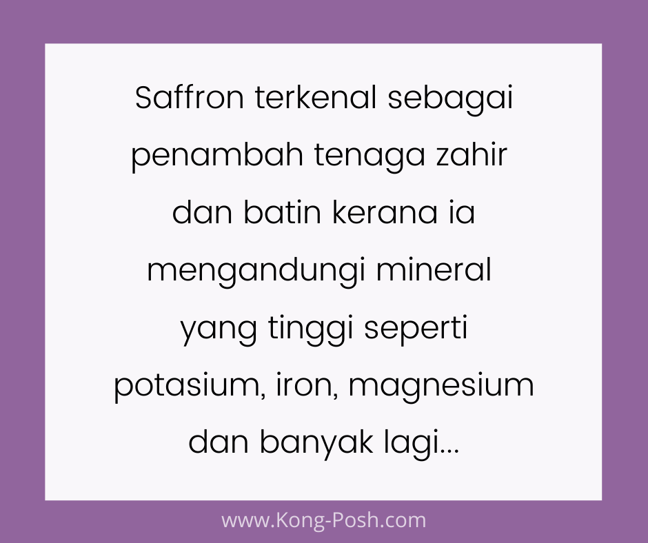 Saffron Supplier Malaysia ?