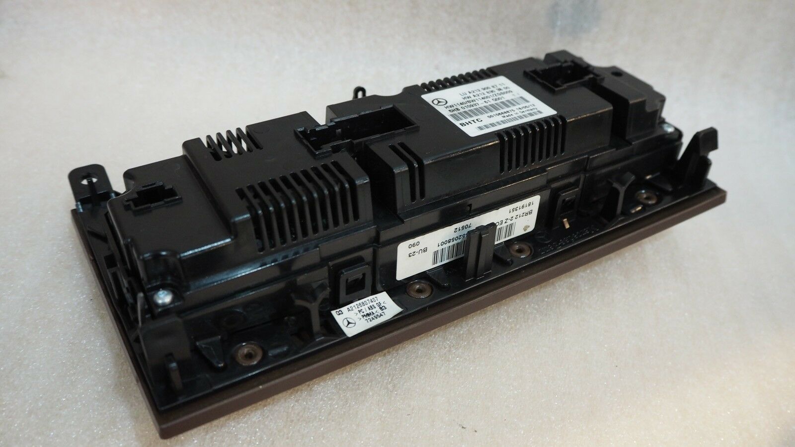Mercedes W212 E250 BLUEEFFICIENCY 2012 AC Control Panel