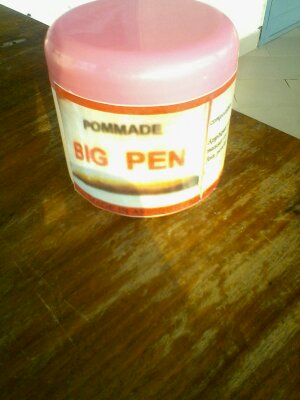 Big pen, Product to enlarge the third feet