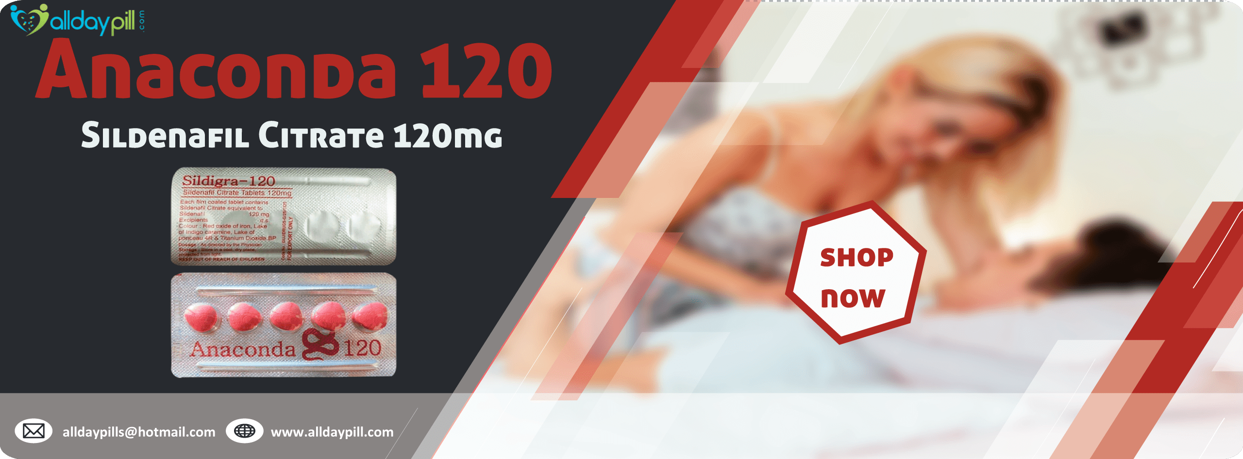 Sildenafil Citrate tablets l Anaconda 120