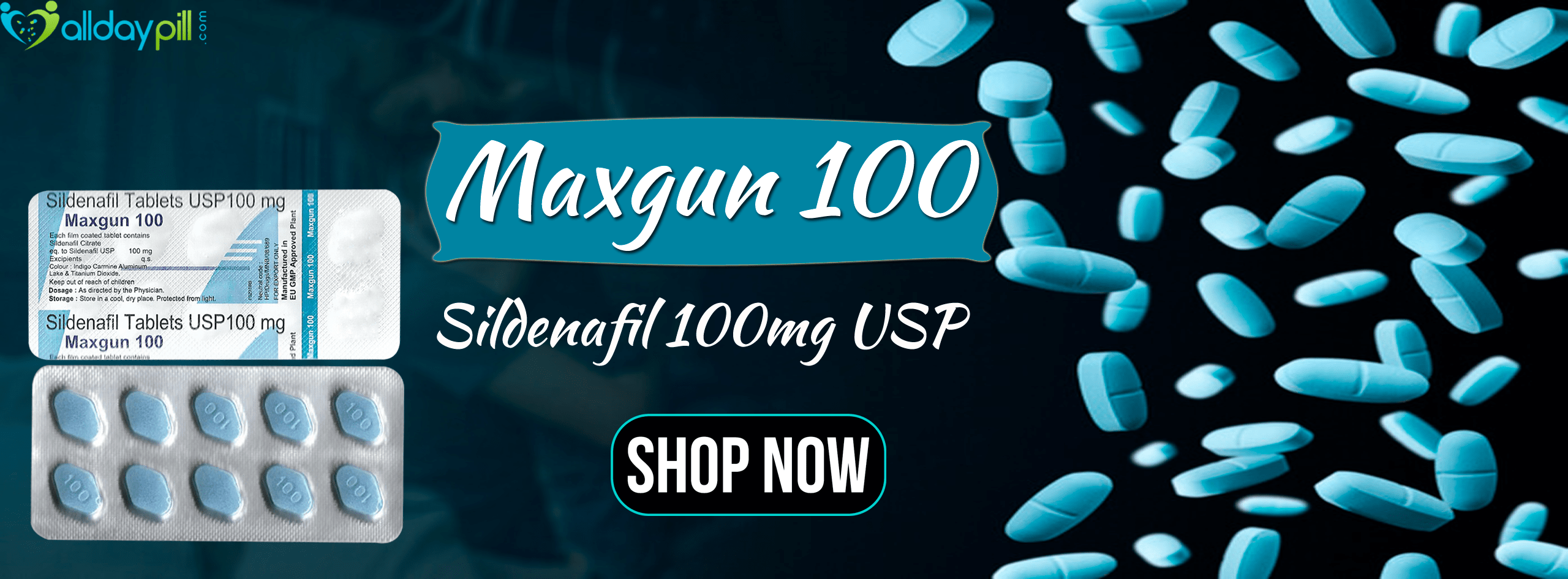 Sildenafil Citrate 100 mg tablets l Maxgun 100mg
