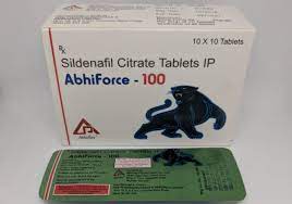 Buy Sildenafil citrate tablets 100mg l Abhiforce 100mg