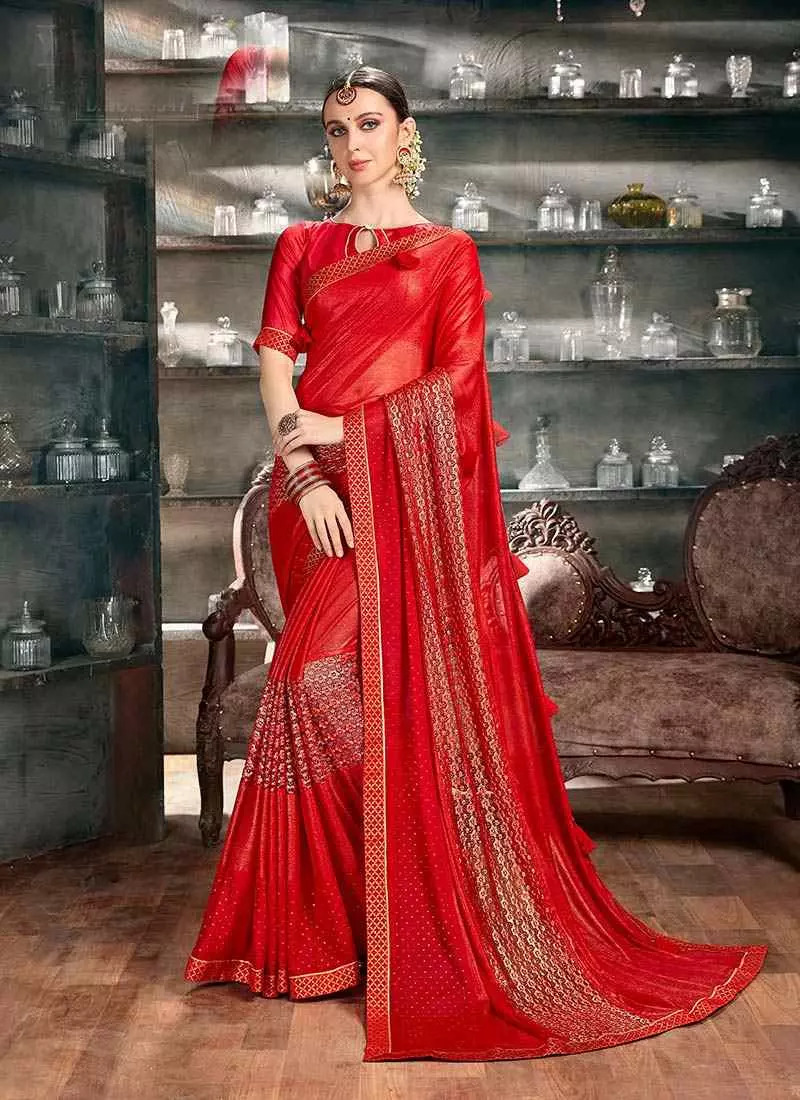 Daily wear Plain Saree At Lowest Price
