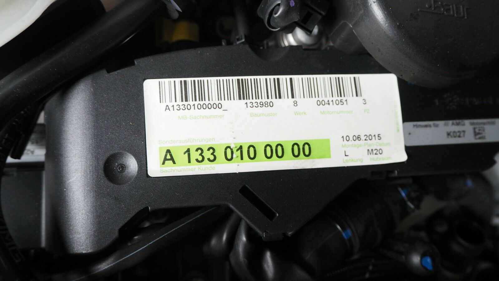 Mercedes Benz W176 A45AMG 2015 Complete Engine M133 980