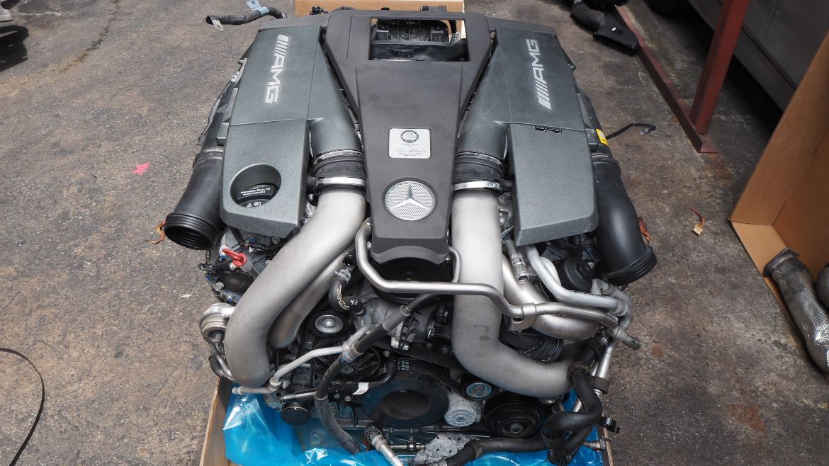Mercedes W463 G63AMG 2015 Long Block Engine M157 984