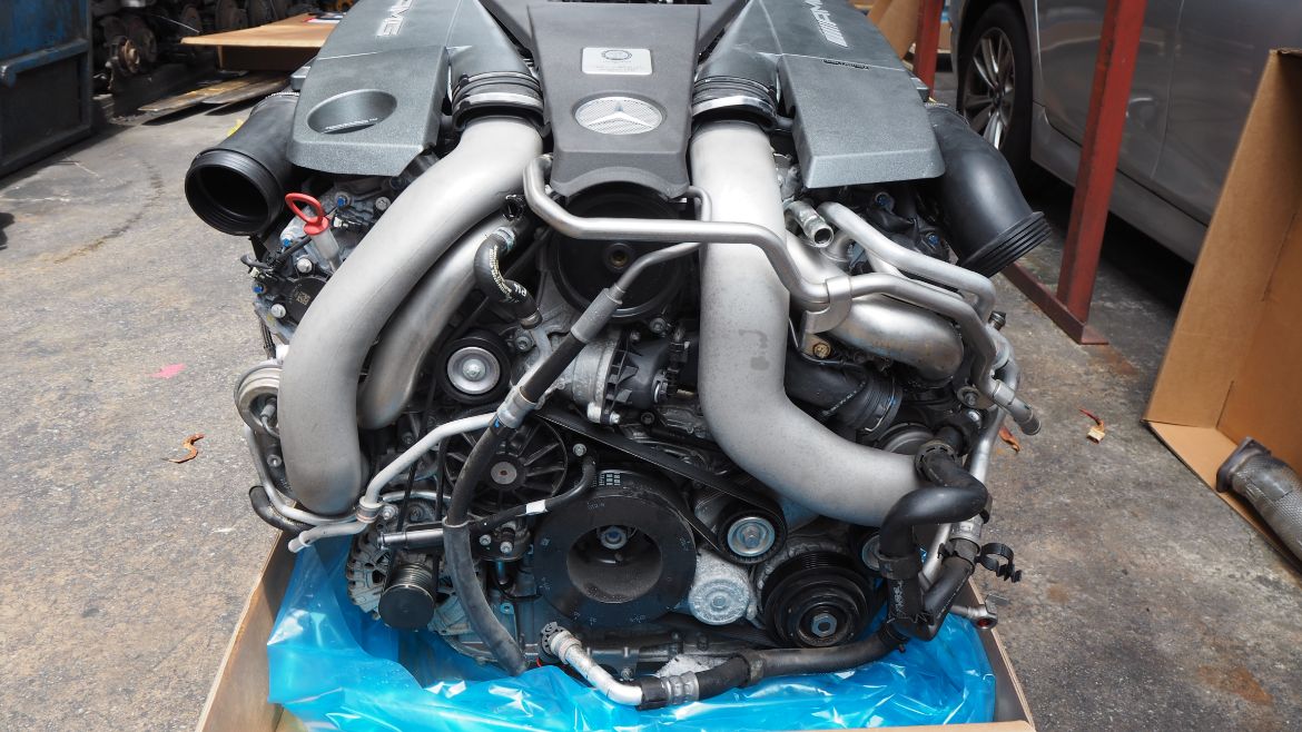Mercedes W463 G63AMG 2015 Long Block Engine M157 984