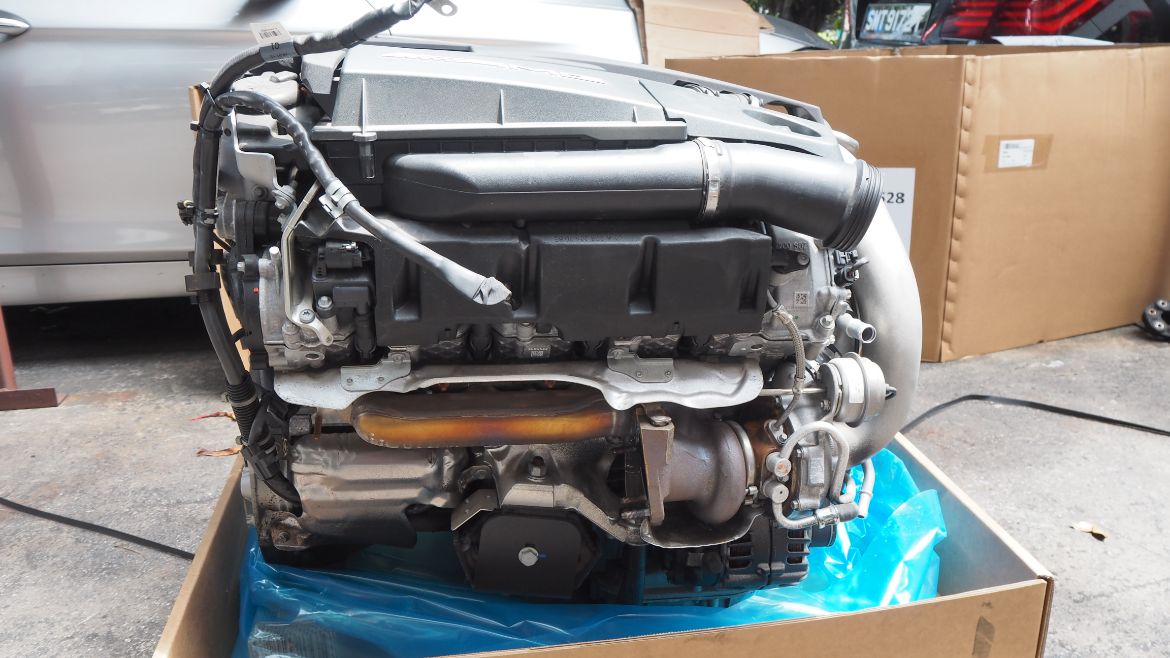Mercedes W463 G63AMG 2015 Long Block Engine M157 984