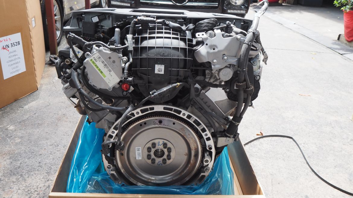 Mercedes W463 G63AMG 2015 Long Block Engine M157 984