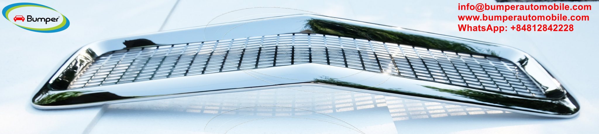 Volvo PV444/ PV544 Stainless Steel Grill