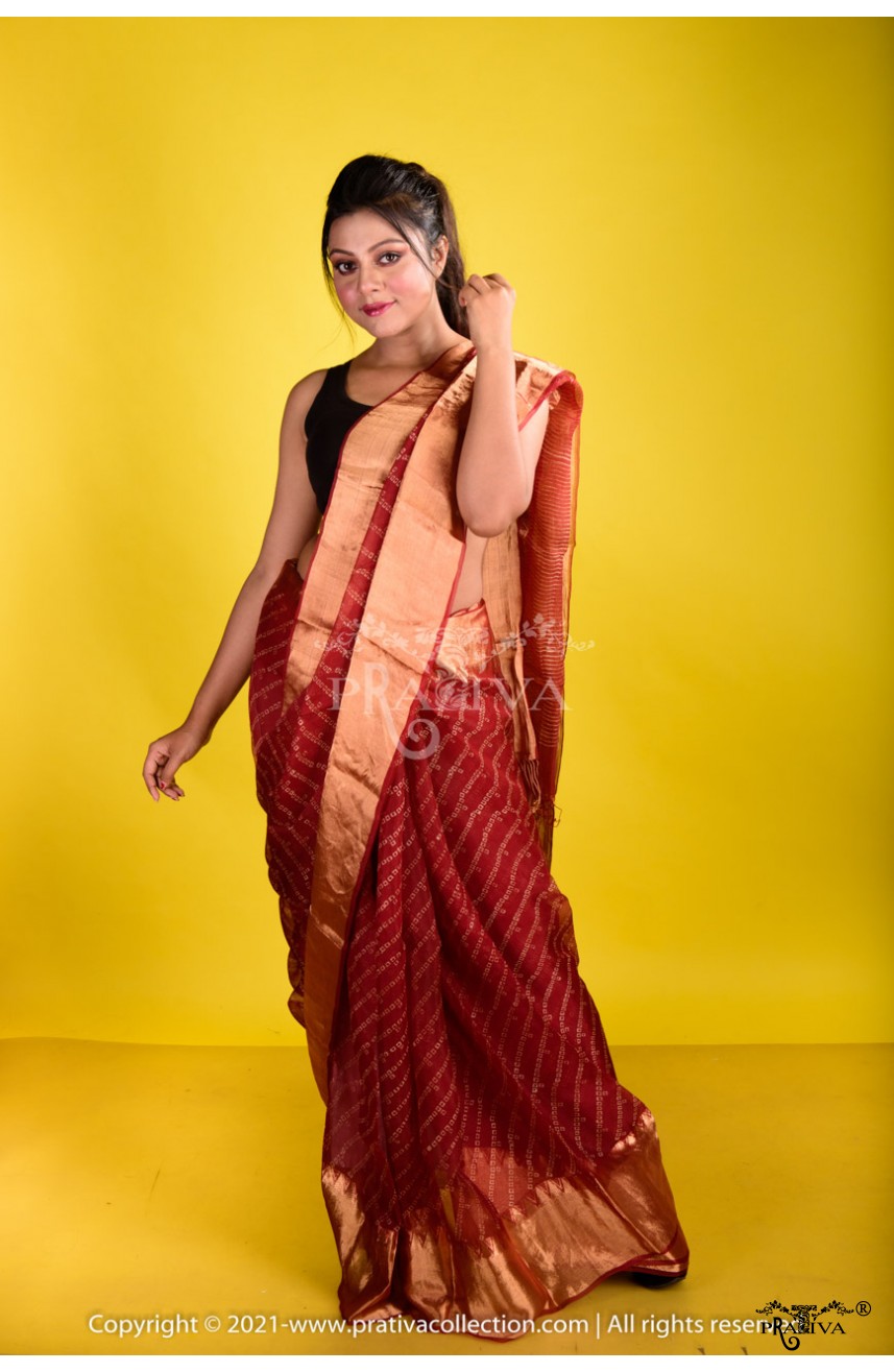 Latest Muslin Jamdani Sarees at a Wholesale Price Online