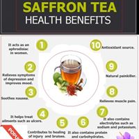 Kashmiri Saffron Tea (Kehwa)