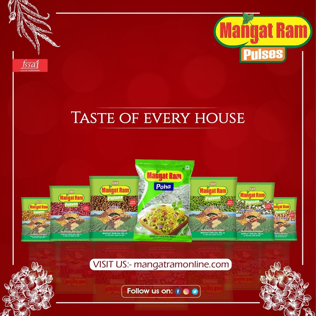 Dal and Pulses company in UP | Mangat Ram Dal Mill