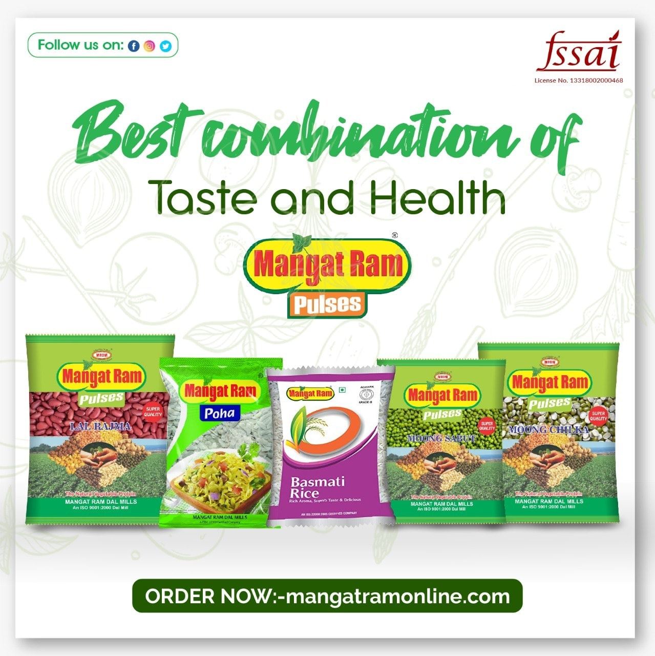 Dal and Pulses company in UP | Mangat Ram Dal Mill