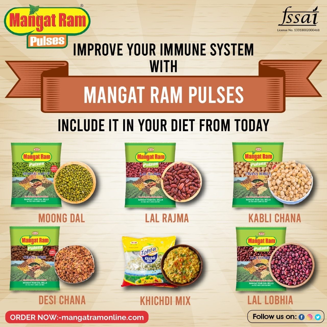 Dal and Pulses company in UP | Mangat Ram Dal Mill