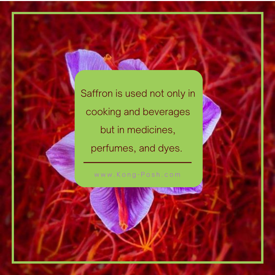 SAFFRON USES in Medicine