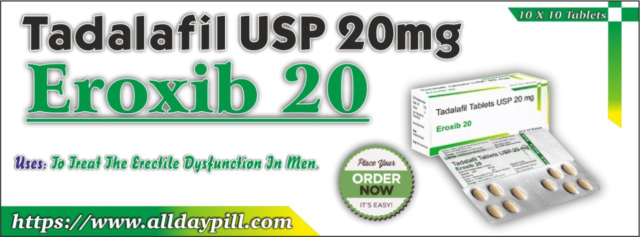 Tadalafil 20mg Tablets l Tadalafil 20 mg Dosage