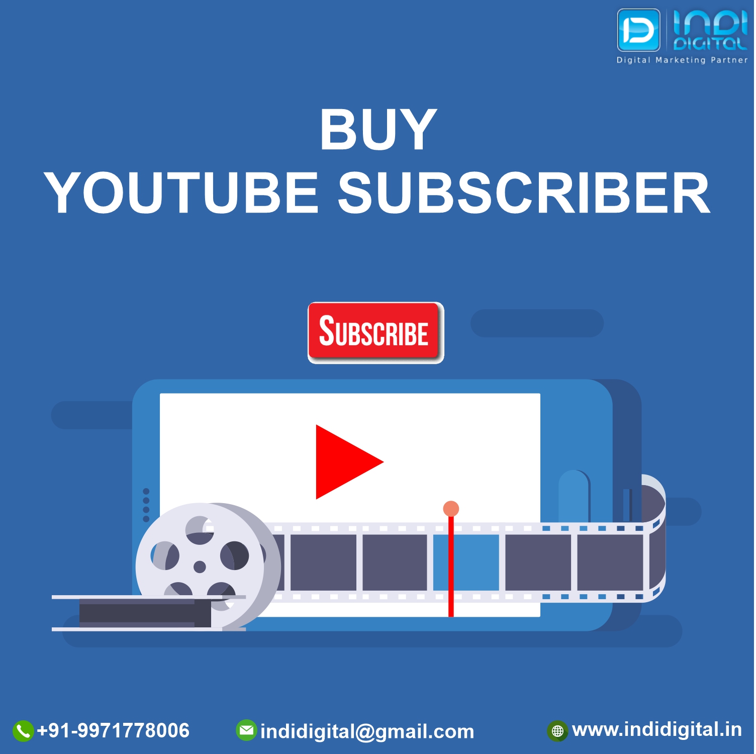 How to buy Youtube Subscriber in India