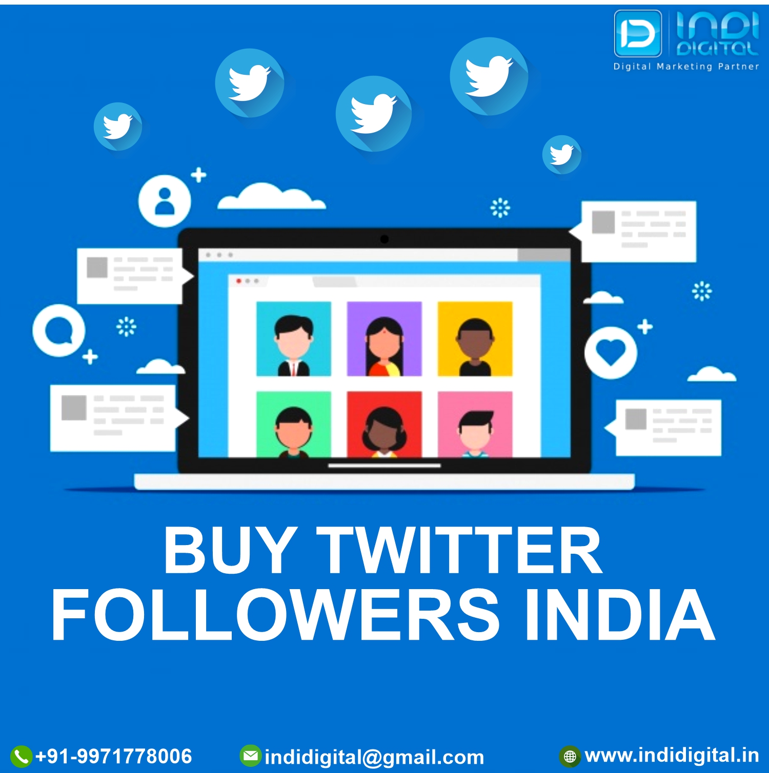 How to buy genuine twitter followers in India
