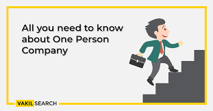 One person company registration