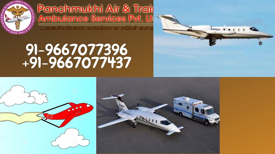 Select Air Ambulance Service in Guwahati with Defibrillator Support