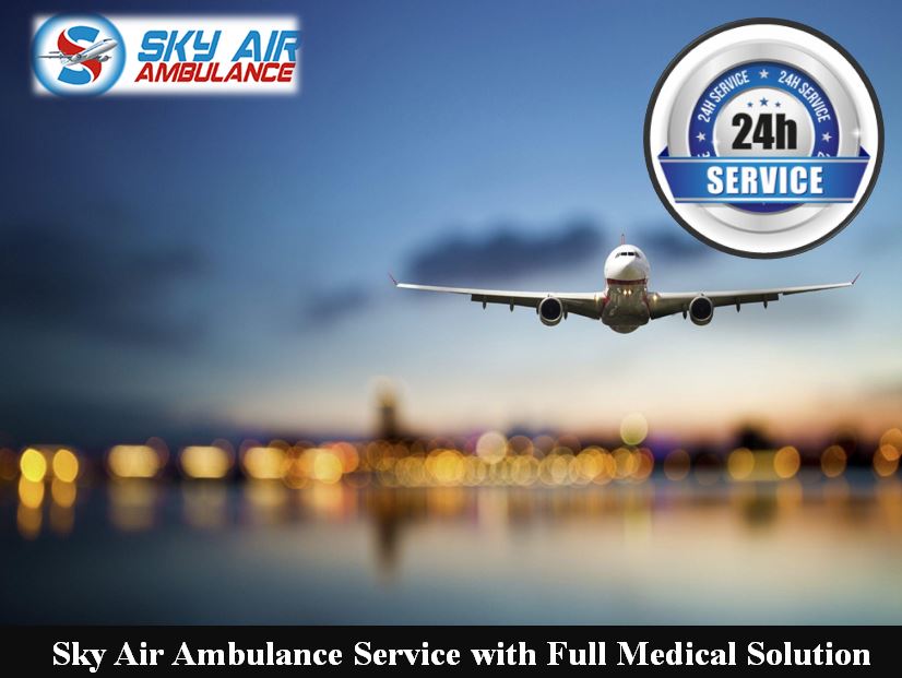 Obtain Air Ambulance from Jamshedpur with Experienced  Medical Team