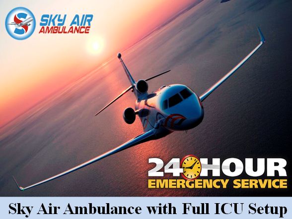 Select Air Ambulance from Guwahati with Fabulous Medical Services