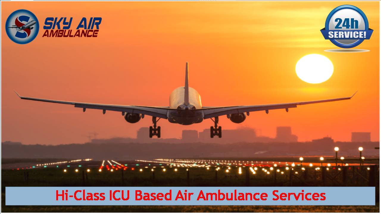Avail Brand New ICU Air Ambulance from Visakhapatnam to Mumbai