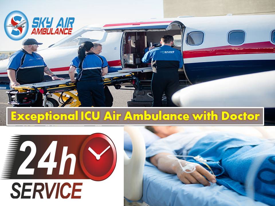 Take an Advanced ICU Air Ambulance from Aurangabad to Delhi at Low Fare
