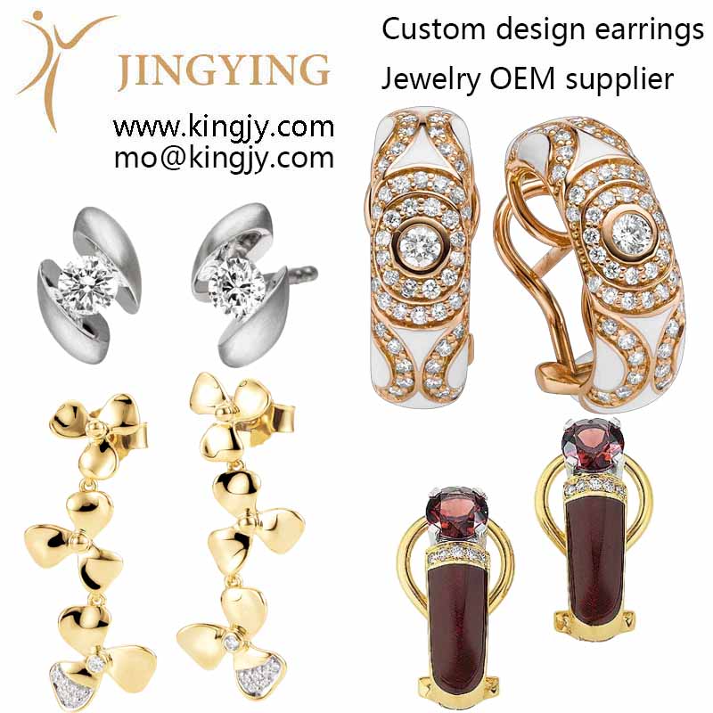 Made a large deal of 2000 pairs of earrings in JINGYING silver manufacturer